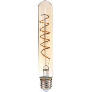 Lâmpada Vintage Led Tubo T185 Spiral Bivolt de 4 Watts e 2400K - 05322 - OUROLUX