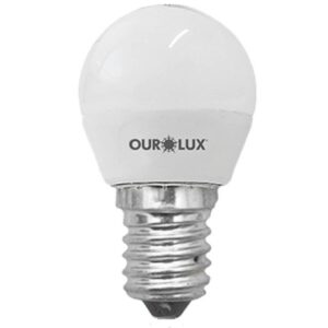Lâmpada Superled Bolinha G45 de 4 Watts e 6500K - 20000 - OUROLUX