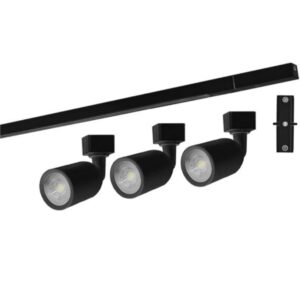 Kit Trilho Direct Led 3000k Preto - 15090231 - TASCHIBRA