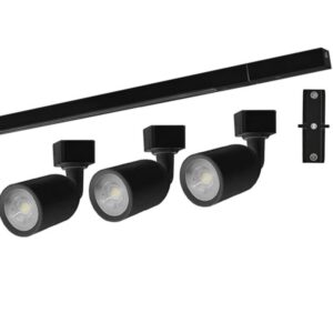 Kit Trilho Direct Led Preto 6500K - 15090233 - TASCHIBRA