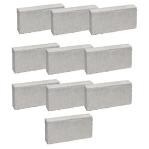 Tijolo Refratário de 11,4x23x5,1 com 10 Peças - CERÂMICA MARTINS