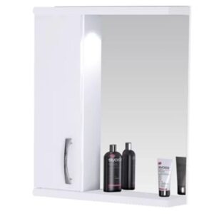 ESPELHEIRO BANHEIRO 59,5CM MONACO 1 LAMP LED BRANC