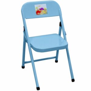 CADEIRA FANTASIA DOBRAVEL ACO AZUL/CARROS
