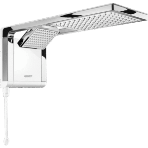 Chuveiro Acqua Duo Branco Cromado 220V 7800W - 7510101 - LORENZETTI