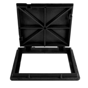 Tampão Articulado Preto Reforçado 50 x 50 cm - 1645 - ESTRELA