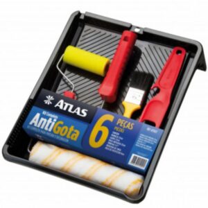 Kit para Pintura Anti-Gota Completo com 6 Peças - AT1017 - PINCÉIS ATLAS