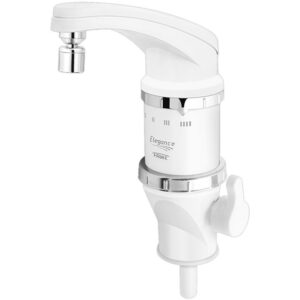 Torneira Elétrica 4 Temperaturas Elegance Branca para Bancada 4800 Watts 110 Volts - 01039871 - FAME
