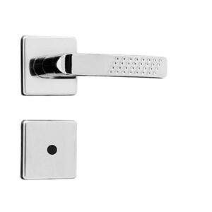 Conjunto De Fechadura Banheiro 1700 Class Cromado - 90221 - SILVANA