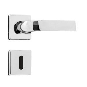 Conjunto De Fechadura Interna 1700 Ravena Cromado - 94524 - SILVANA