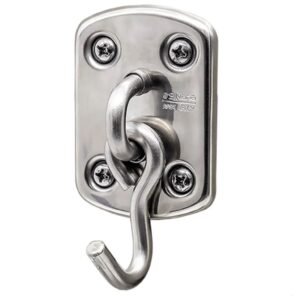 Gancho Armador De Rede Linha 250 Inox Polido - 95521 - SILVANA