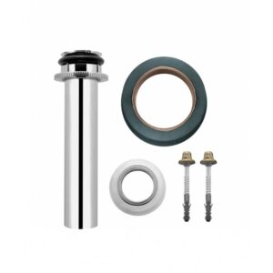 Kit de Instalação Cromado para Bacia Convencional - VAD888CWS - ESTEVES