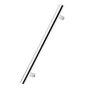 Puxador De Porta Tubular 600mm Inox Polido - 97308 - SILVANA