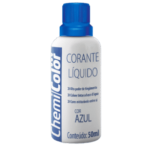 Corante Líquido Azul 50ml - 680469 - CHEMICOLOR