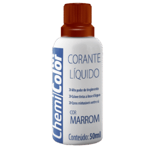 Corante Líquido Marrom 50ml - 680471 - CHEMICOLOR