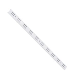 Trilho Duplo em Aço 150cm Branco - TD-150-BR - MULTIVISÃO