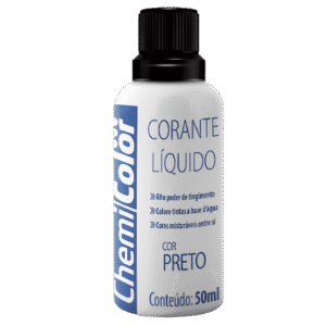 Corante Líquido Preto 50ml - 680473 - CHEMICOLOR