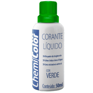Corante Líquido Verde 50ml - 680474 - CHEMICOLOR