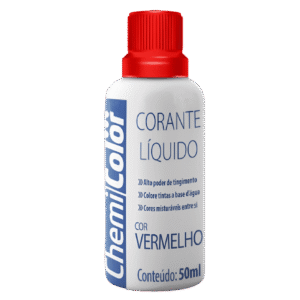 Corante Líquido Vermelho 50ml - 680475 - CHEMICOLOR