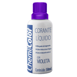 Corante Líquido Violeta 50ml - 680476 - CHEMICOLOR