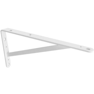 Mão Francesa Reforçada 50 cm Branca - MFR-330500-BR - MULTIVISÃO