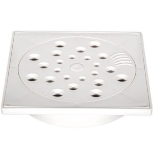 Conjunto Grelha Branca com Fecho Quadrada 10 x 10 cm - 1668 - ESTRELA