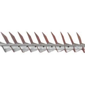 Protetor de Muro Esporão 1m 5,5 x 3,5cm com 5 Unidades - 1057 - ESPETO