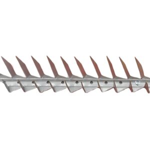Protetor de Muro Esporão 1m 5,5 x 3,5cm com 3 Unidades - 1056 - ESPETO