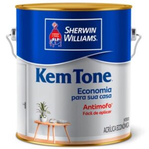 Tinta Acrílica Fosca Kem Tone Palha 3,6 Litros - 2722001 - SHERWIN WILLIAMS