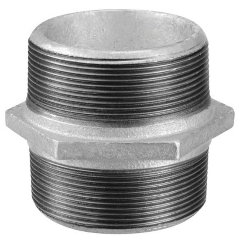 Niple Duplo Galvanizado BSP 1/4" - 123860233 - TUPY