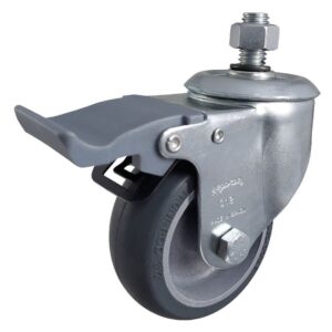 Rodízio Giratório com Base 125 Kilos GRRON 312 BP - 120973 - ROD-CAR