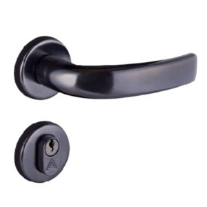 Fechadura Galaxy Externa Preto Fosco - 82505 - ALIANÇA