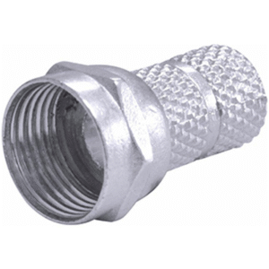 Conector F Rosca RG6 com 04 Peças - 8.4.244 - DUAL COMP