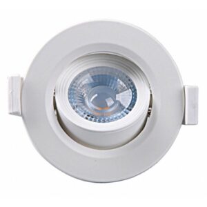 Spot LED Redondo Embutir MR16 ALLTOP 5 Watts 3000K - 15090201 - TASCHIBRA