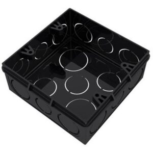 Caixa 4""x4"" para Luz Eletroduto Roscável Preta - 33042884 - TIGRE