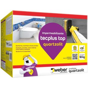 Impermeabilizante Tecplus Top Conjunto 18 Kilos - 33223.09.34.051 - QUARTZOLIT