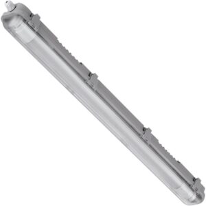 Luminária Ourofort IP65 LED T5 e T8 1x9 Watts - 01535 - OUROLUX
