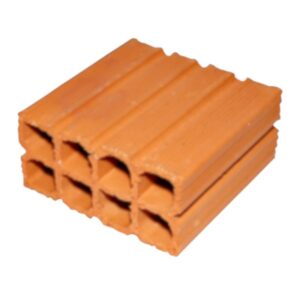 Bloco Cerâmico Baianinho 8 Furos 9x19x19cm - SAFIRA