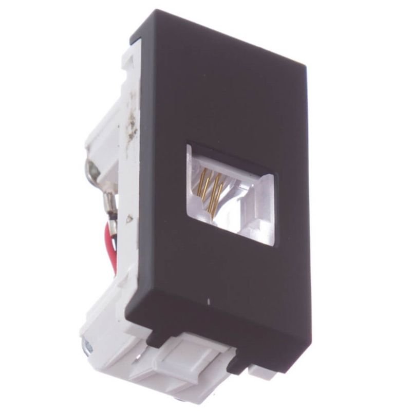 Módulo Tomada Rj11 4 Fios Grafite Orion - S70549194 - SCHNEIDER