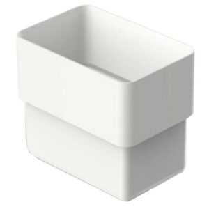 Acoplamento Condutor Retangular Aquapluv Style Branco - 32198929 - TIGRE