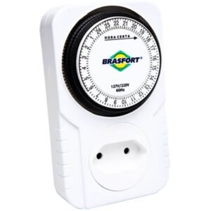 Timer Analógico Bivolt - 8769 - BRASFORT