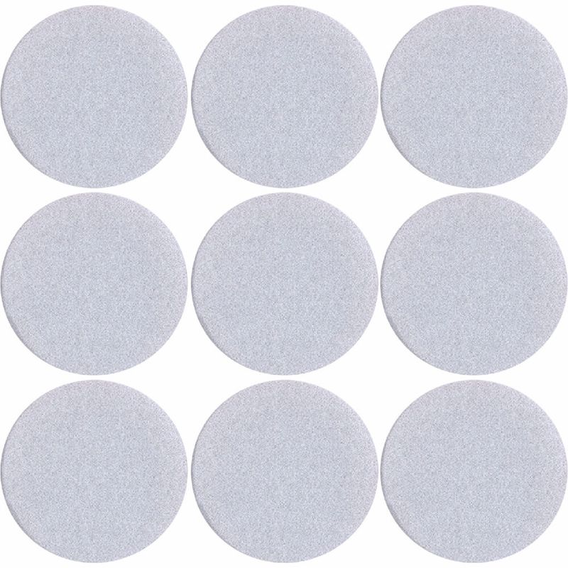 Feltro Sintético para Móveis Leves Scotch Redondo Branco Grande 9 Unidades - HB004262620 - 3M