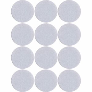 Feltro Sintético para Móveis Leves Scotch Redondo Branco Pequeno 12 Unidades - HB004262646 - 3M