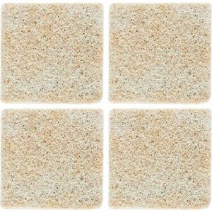 Feltro Sintético para Móveis Leves Scotch Quadrado Marrom Extra Grande 4 Unidades - HB004262653 - 3M