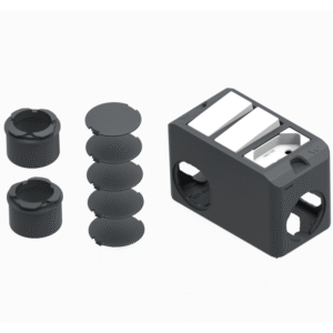 Combo Poliwetzel em PVC com 1 Tomada 10A 2 Interruptores 2 Conectores 5 Tampões - E017202025 - Wetzel