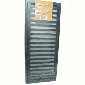 Conjunto Grelha de Aluminio 20X30 Onix - CJ20X30OX - LGMAIS