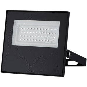 Refletor TR Led com 50 Watts Slim 6500K Preto - 15030093-02 - TASCHIBRA