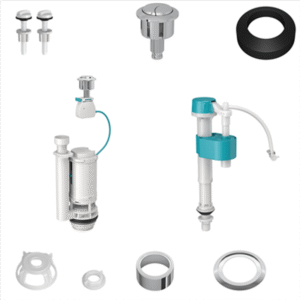 Kit Universal Duplo Acionamento para Caixa Acoplada - 1100.SI.60.01 - DECA