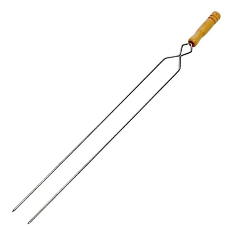Espeto Duplo para Churrasco 75cm - 1039 - MSE