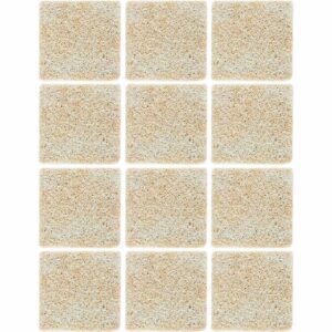 Feltro Sintético para Móveis Leves Scotch Quadrado Marrom Médio 12 Unidades - HB004262661 - 3M