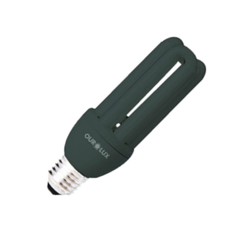 Lâmpada Eletrônica Luz Negra de 20 Watts e 220 Volts - 01291 - OUROLUX
